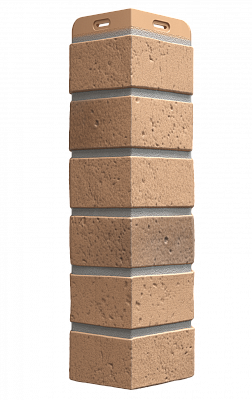 Угол наружный фасадной панели Деке BERG Золотистый фото Центр Металлокровли