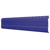 Линеарная потолочно-стеновая панель с ПОЛОСОЙ усиленная RAL5002 Синий Ультрамарин