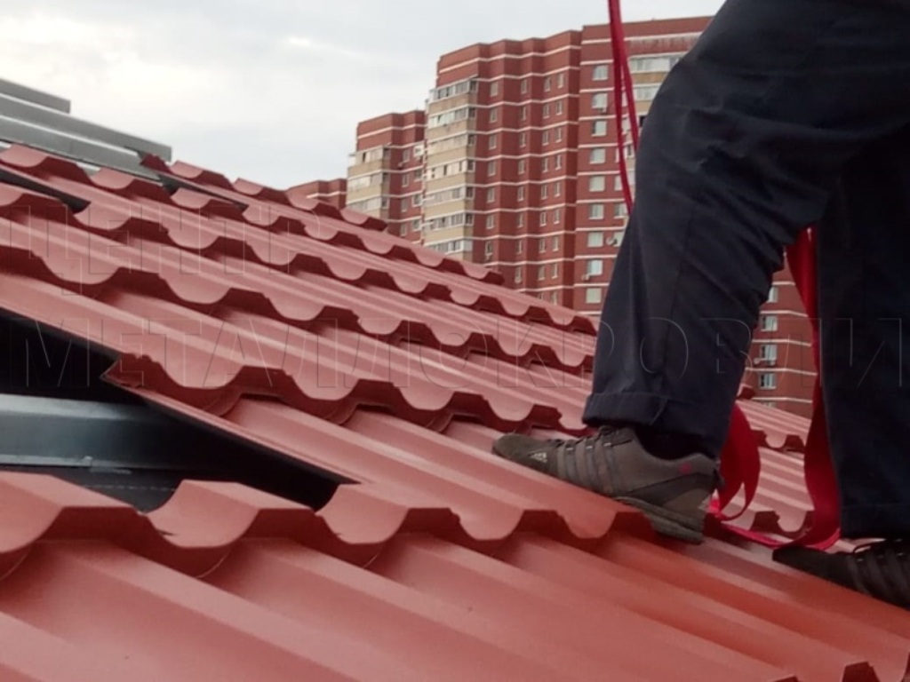 Металлочерепица Геркулес 8004 терракотовый Стальной Бархат от Центра Металлокровли в Ульяновске Металлочерепица Геркулес 8004 терракотовый Стальной Бархат от Центра Металлокровли в Ульяновске