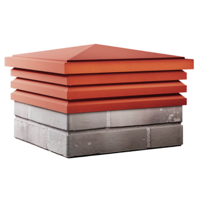 Колпак Бона с посадкой 1.5 кирпича Красный 4