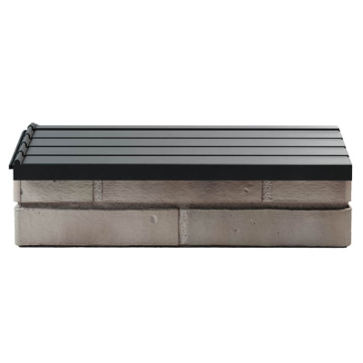 Парапет Бона ХайТек Серый посадка на 1 кирпич 200,225,255мм фото 2