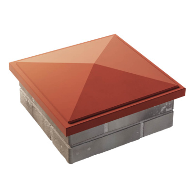 Колпак БонаМоно с посадкой 1.5 кирпича Красный 4